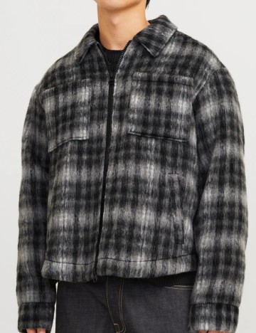 Jachetă Jack & Jones, gri