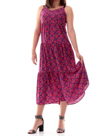 Rochie midi Only, mix culori