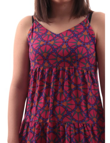 Rochie midi Only, mix culori