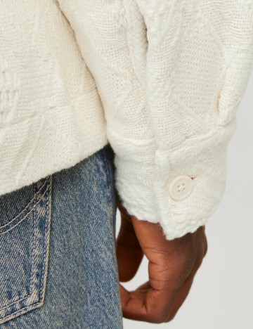 Jachetă Jack & Jones, crem