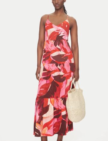 Rochie maxi Only, mix culori