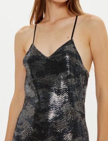 Rochie mini Noisy May, mix culori