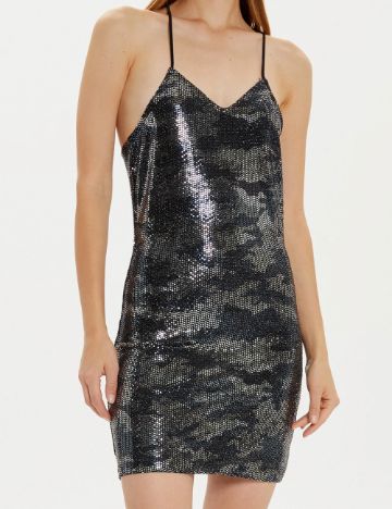 Rochie mini Noisy May, mix culori