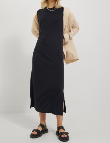 Rochie midi JJXX, negru