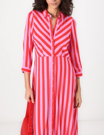Rochie maxi Y.A.S, mix culori