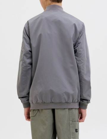 Jachetă Jack & Jones, gri