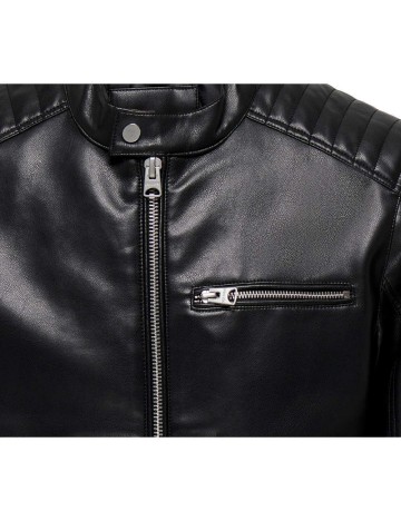 Geacă Imitație Piele Only & Sons, negru