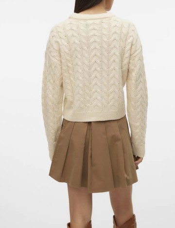 Pulover Vero Moda, crem