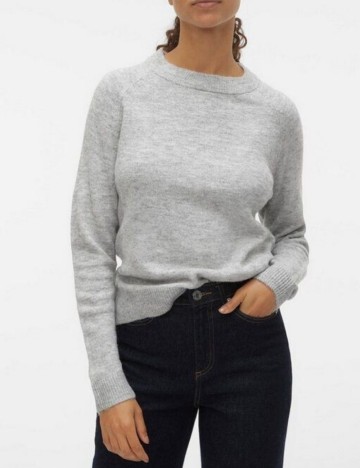 Pulover Vero Moda, gri