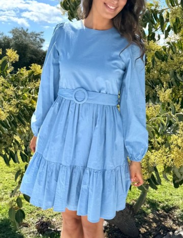 Rochie mini Vila, albastru