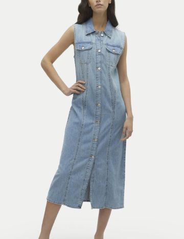 Rochie de blugi Vero Moda, albastru