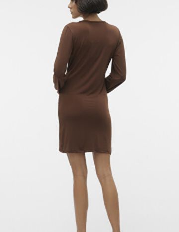 Rochie mini AWARE by VERO MODA, maro