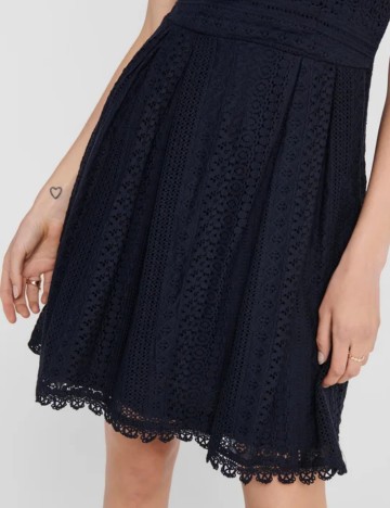 Rochie mini Only, albastru