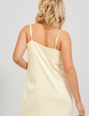 Rochie maxi JJXX, crem