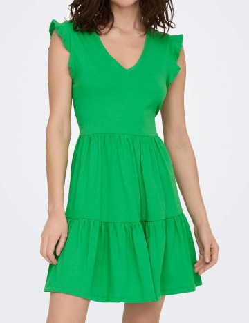 Rochie mini Only, verde