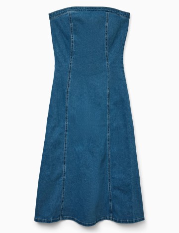 Rochie de blugi Vero Moda, albastru denim