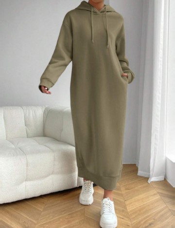 Rochie tip hanorac Shein, bej
