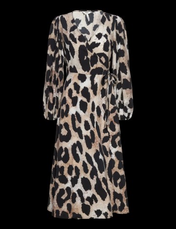 Rochie midi Object, mix culori