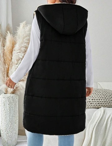 Vestă Shein Curve+, negru