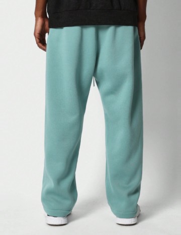 Pantaloni de trening Shein SUMWON, verde