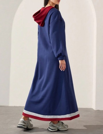Rochie tip hanorac Shein, albastru
