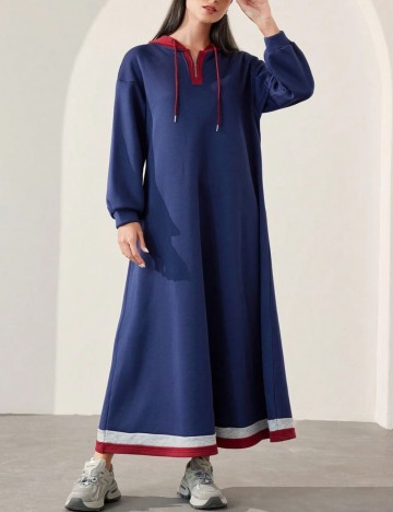 Rochie tip hanorac Shein, albastru