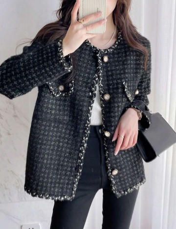 Sacou Shein, negru