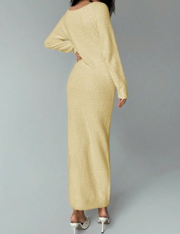Rochie maxi Shein, galben