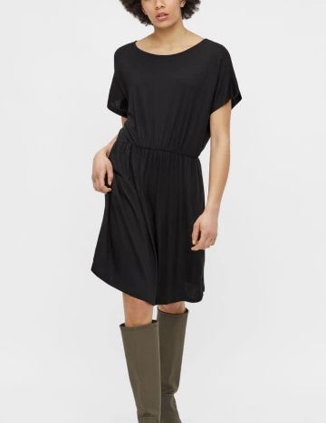 Rochie mini Pieces, negru