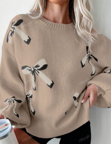 Pulover Shein, bej