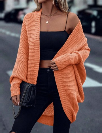 Cardigan Shein, portocaliu