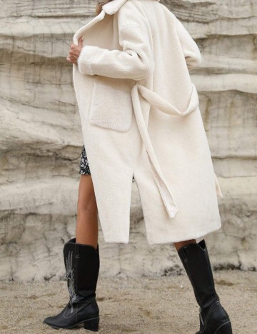Fleece Shein, crem