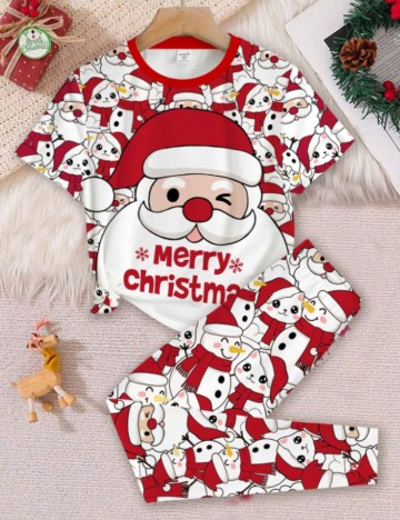 Compleu pijamale Shein, mix culori