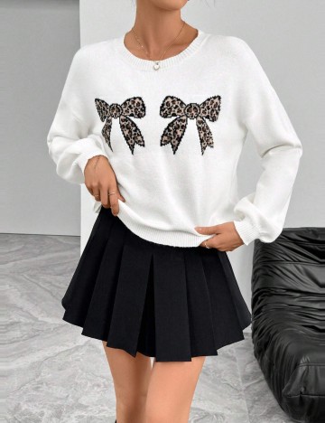 Pulover Shein, alb