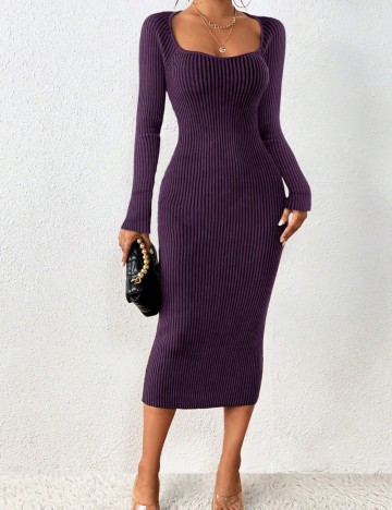 Rochie midi Shein, mov