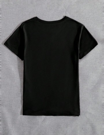 Tricou Shein Curve+, negru