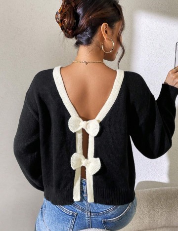 Pulover Shein, negru