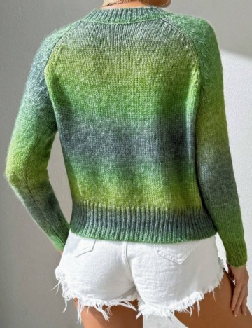 Pulover Shein, verde