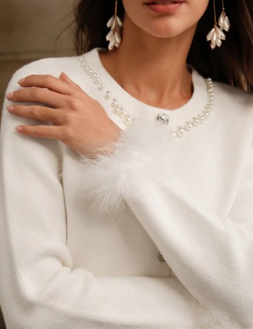 Cardigan Shein Anewsta, albastru