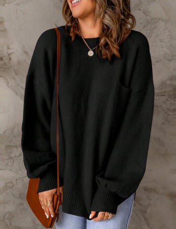 Pulover Shein, negru