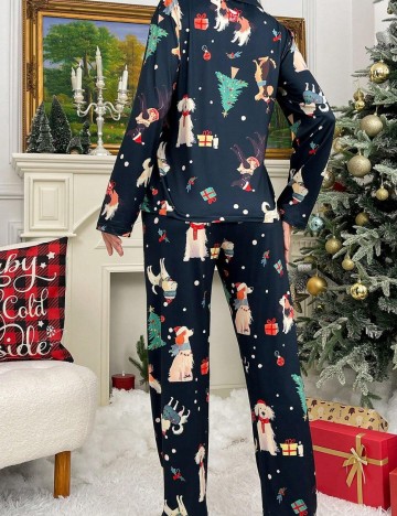Compleu pijamale Shein, albastru