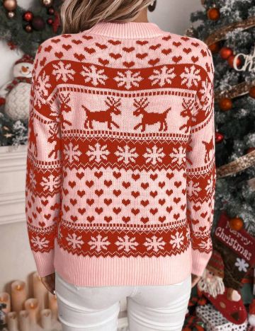 Pulover Shein, mix culori