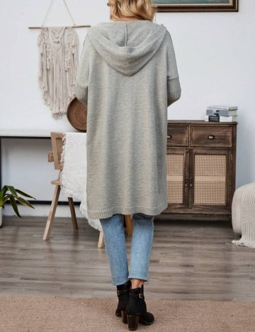 Cardigan Shein, gri