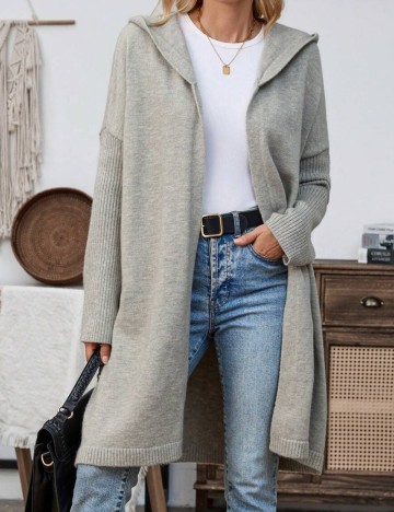 Cardigan Shein, gri