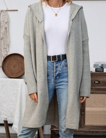 Cardigan Shein, gri