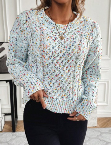 Pulover Shein, mix culori