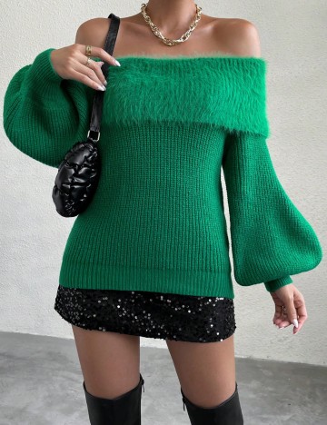 Pulover Shein, verde