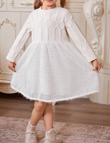 Rochie Shein, crem