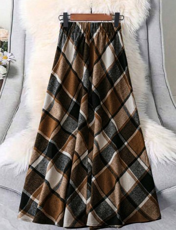 Fustă maxi Shein, mix culori