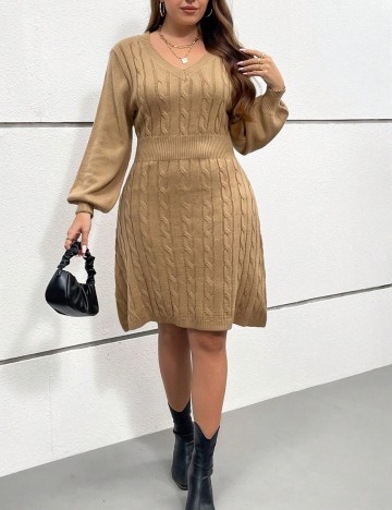 Rochie mini Shein Curve+, maro